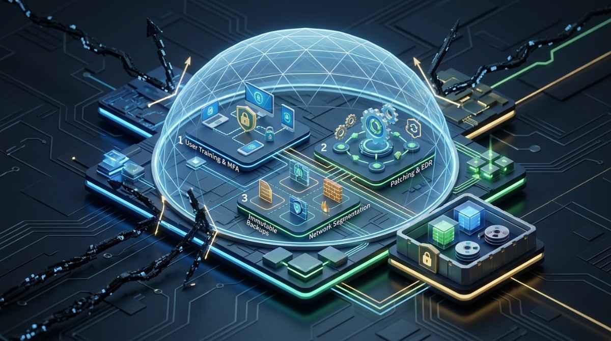 Enterprise Cybersecurity Best Practices to Prevent Ransomware Attacks